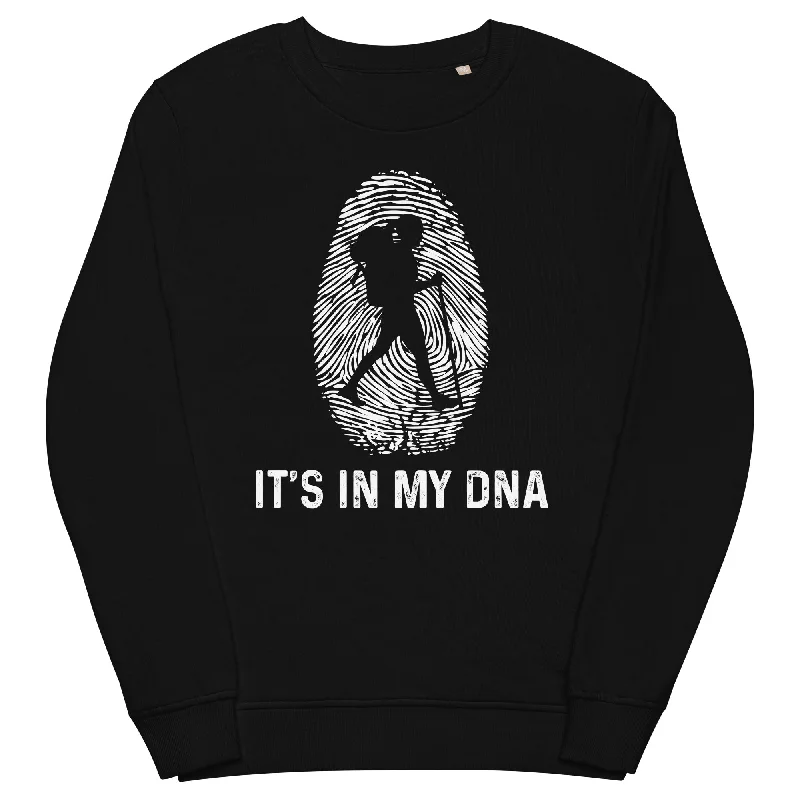 It's In My DNA 1 - Unisex Premium Organic Sweatshirt Hoodie with Button Placket Classic Preppy