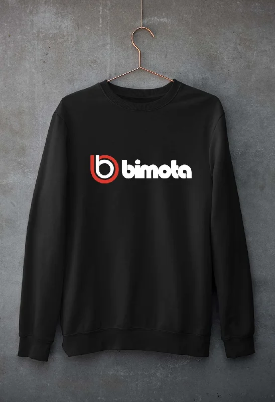 Bimota Unisex Sweatshirt for Men/Women Hoodie with Exposed Zipper Edgy Industrial