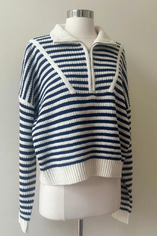 The Prepster Striped Sweater Chenille Blend Fleece Blend Nylon Blend