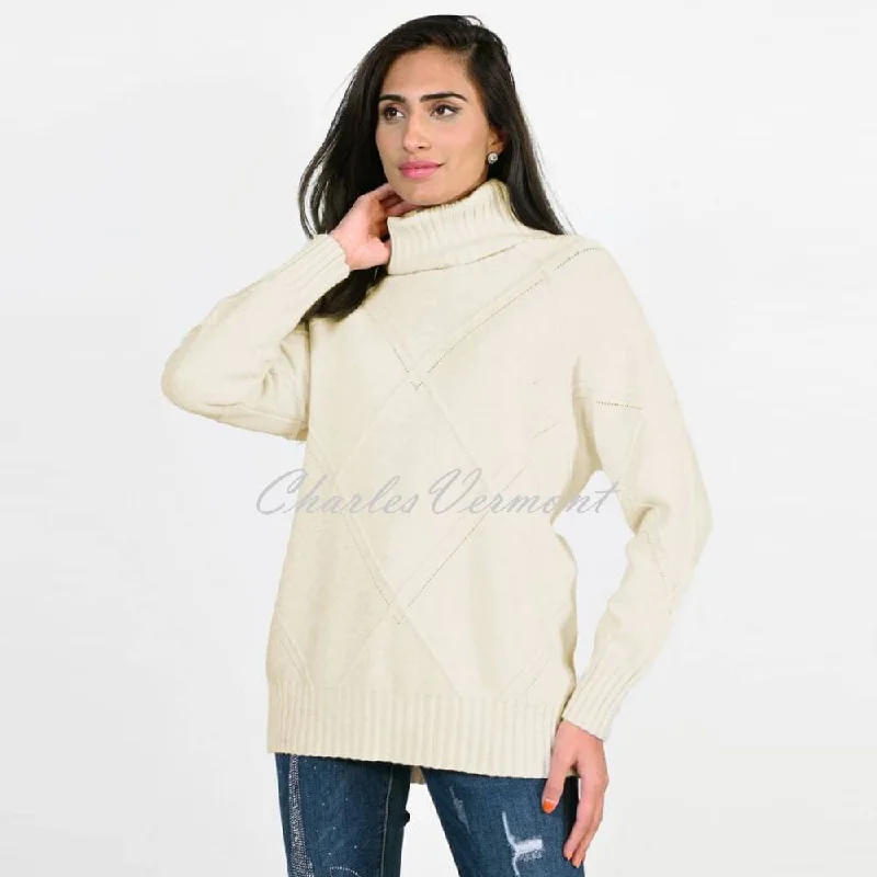 Frank Lyman Sweater - Style 223438U (Beige) Lightweight Heavyweight Midweight