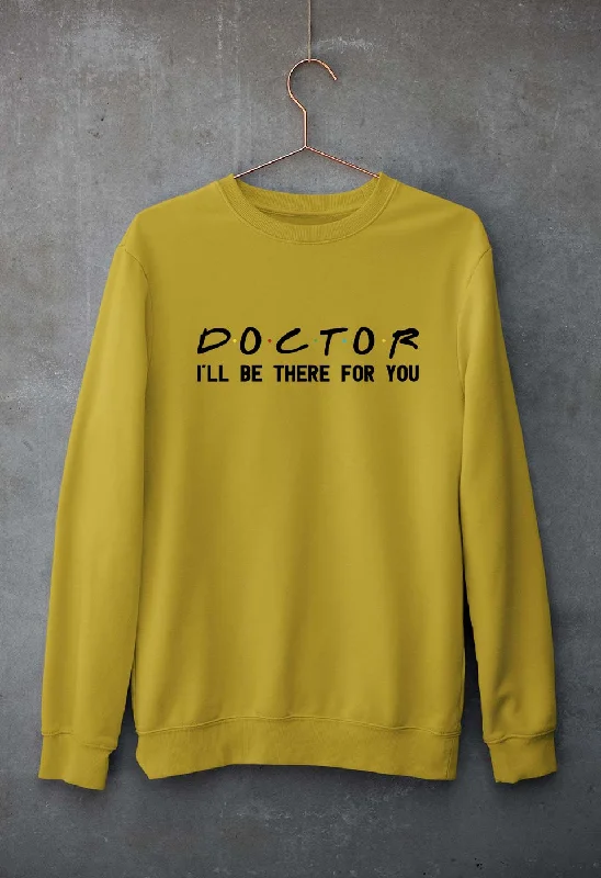 Doctor Unisex Sweatshirt for Men/Women Hoodie with Oversized Fit Loose Comfortable