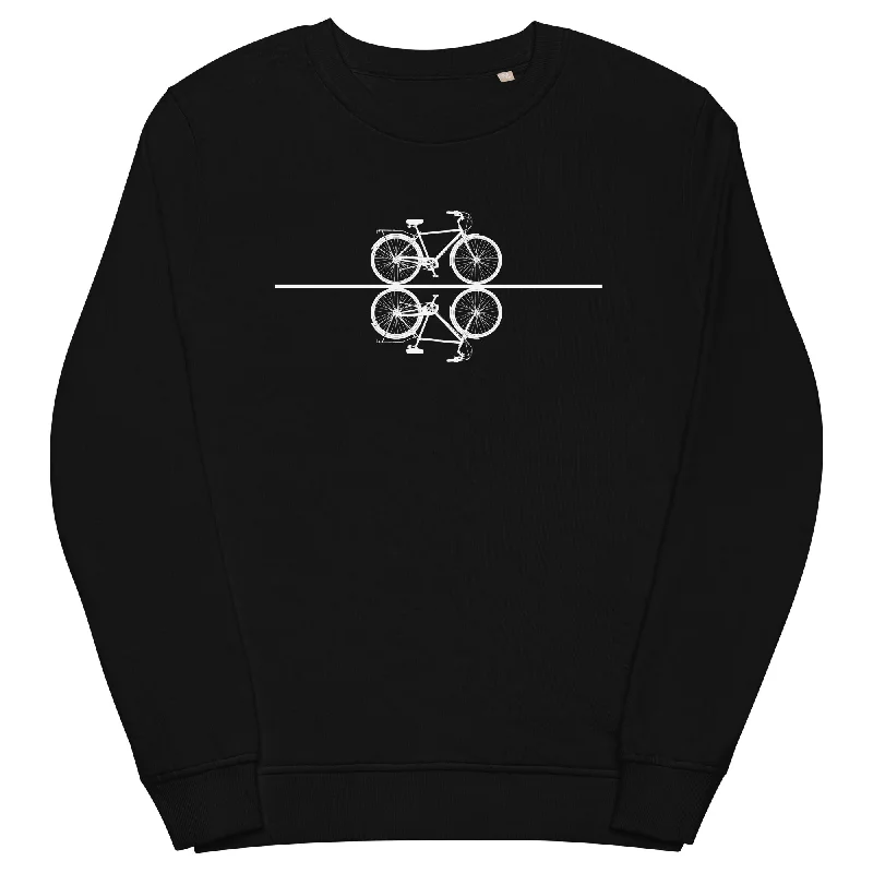 Line - Cycling - Unisex Premium Organic Sweatshirt Hoodie Sweatshirt Pullover