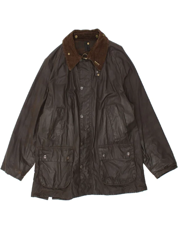 BARBOUR Mens Bedale Waxed Cotton Jacket UK 40 Large Brown Jersey Jacket Tulle Jacket Batik Jacket BARBOUR Mens Bedale Waxed Cotton Jacket UK 40 Large Brown Jersey Jacket Tulle Jacket Batik Jacket