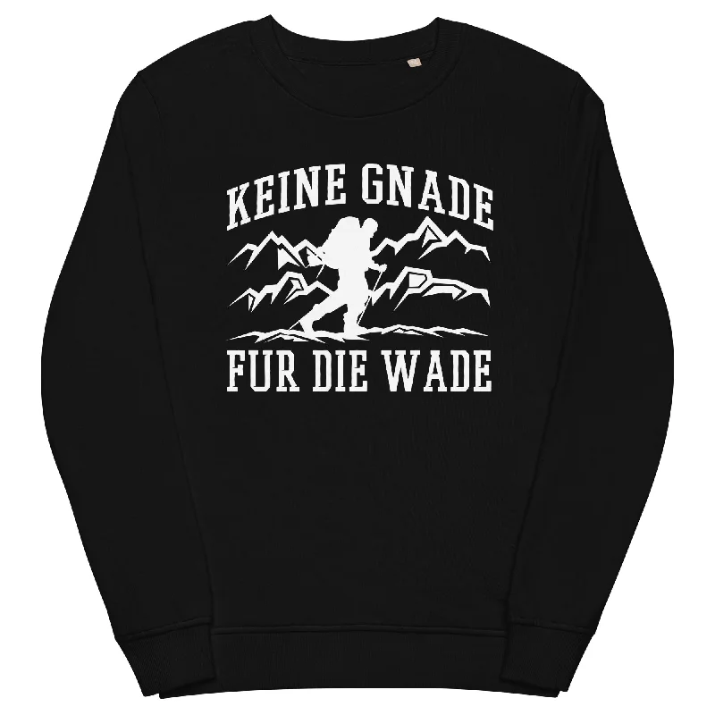 Keine Gnade, für die Wade - Unisex Premium Organic Sweatshirt Hoodie with Metallic Shiny Futuristic