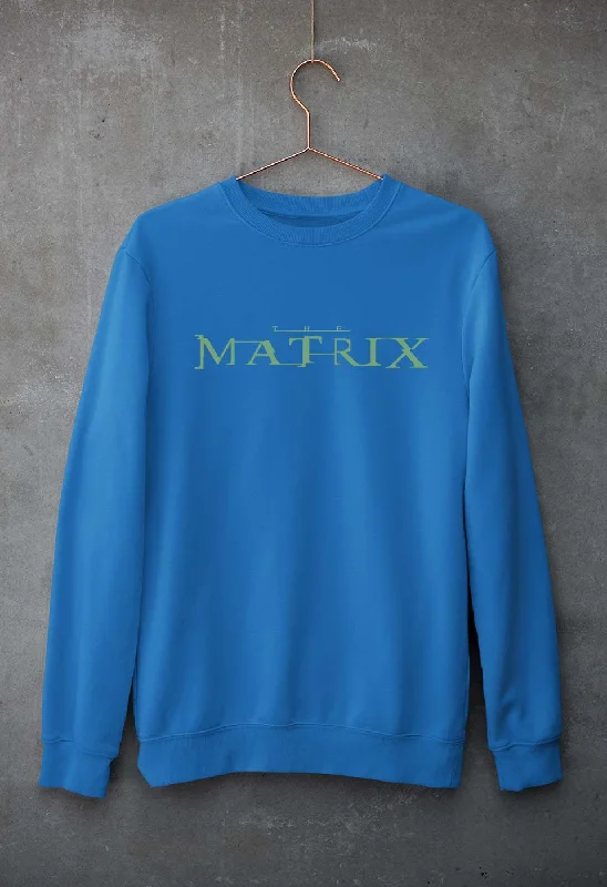 Matrix Unisex Sweatshirt for Men/Women Hoodie with Toggle Buttons Decorative Unique