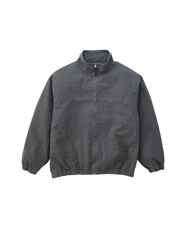 Twill Around Jacket - Charcoal Corduroy Jacket Velvet Jacket Brocade Jacket