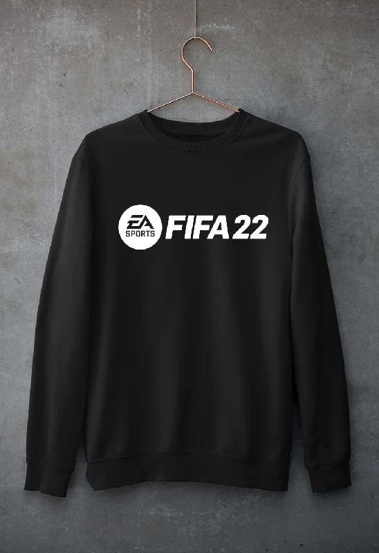 Fifa 22 Unisex Sweatshirt for Men/Women Hoodie with Elastic Waist Stretchable Comfortable