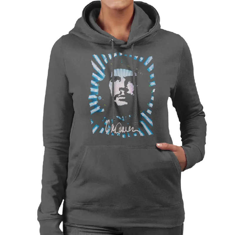 Sidney Maurer Original Portrait Of Revolutionary Che Guevara Women's Hooded Sweatshirt Oversized Hoodie Comfort Casual