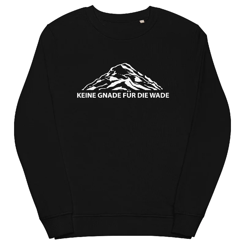 Keine Gnade Fur Die Wade - Unisex Premium Organic Sweatshirt Hoodie with Raw Hem Edgy Unfinished