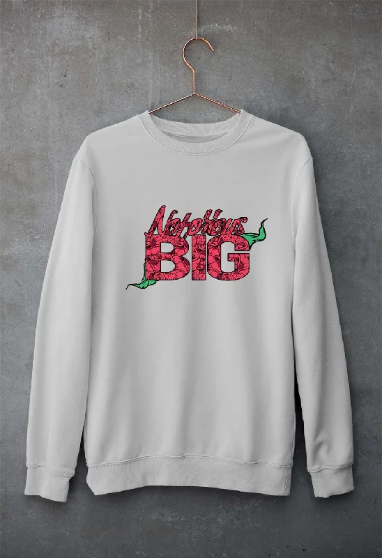 The Notorious B.I.G Unisex Sweatshirt for Men/Women Hoodie with Puffed Sleeves Voluminous Trendy