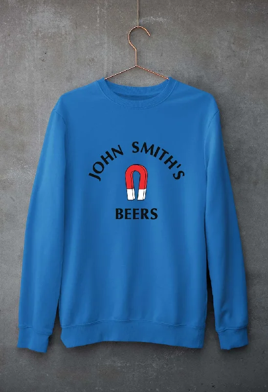 John Smith's Beers Unisex Sweatshirt for Men/Women Hoodie with Zipper Versatile Modern