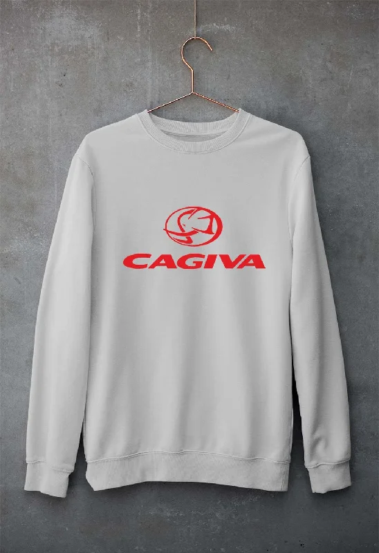 Cagiva Unisex Sweatshirt for Men/Women Hoodie with Turtle Neck Cozy Winter