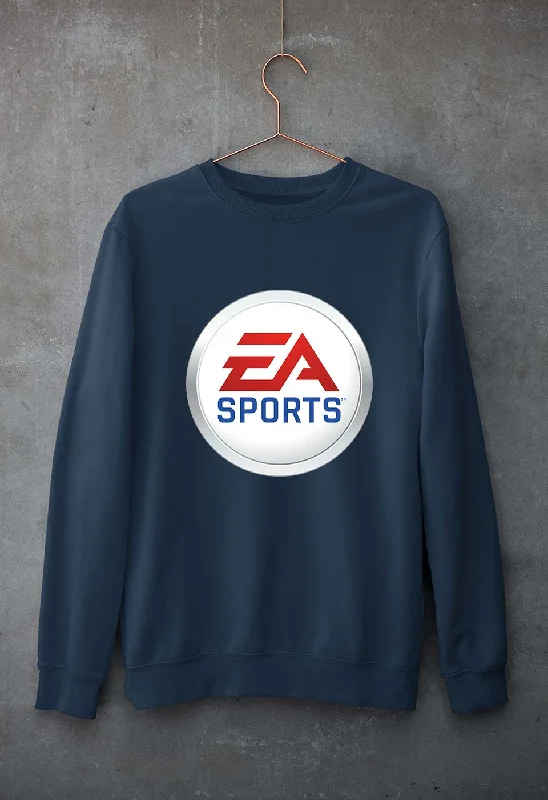 EA Sports Unisex Sweatshirt for Men/Women Zip Hoodie Drawstring Kangaroo Pocket