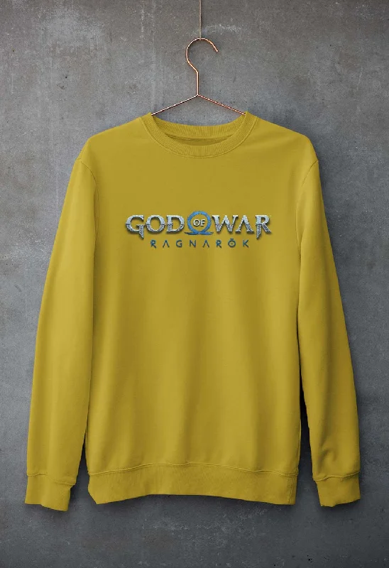 God of War Ragnarok Unisex Sweatshirt for Men/Women Hoodie with Frayed Bohemian Relaxed