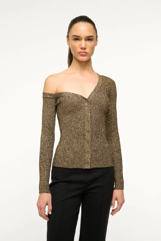 CRAFTSMAN SWEATER | METALLIC GOLD Cashmere Blend Cotton Blend Poly Blend