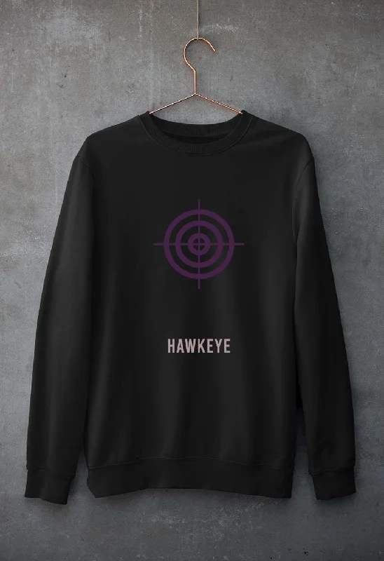 Hawkeye Unisex Sweatshirt for Men/Women Hoodie with Back Slit Movement Comfort