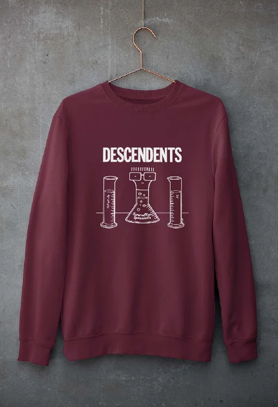 Descendents Unisex Sweatshirt for Men/Women Hoodie with Drawstring Waist Adjustable Fitted