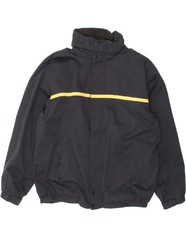 NAUTICA Mens Reversible Jacket UK 44 2XL Black Nylon Herringbone Jacket Houndstooth Jacket Plaid Jacket NAUTICA Mens Reversible Jacket UK 44 2XL Black Nylon Herringbone Jacket Houndstooth Jacket Plaid Jacket