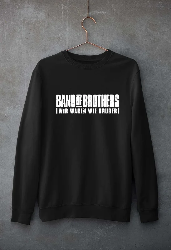 Band of Brothers Unisex Sweatshirt for Men/Women Hoodie with Frayed Bohemian Relaxed