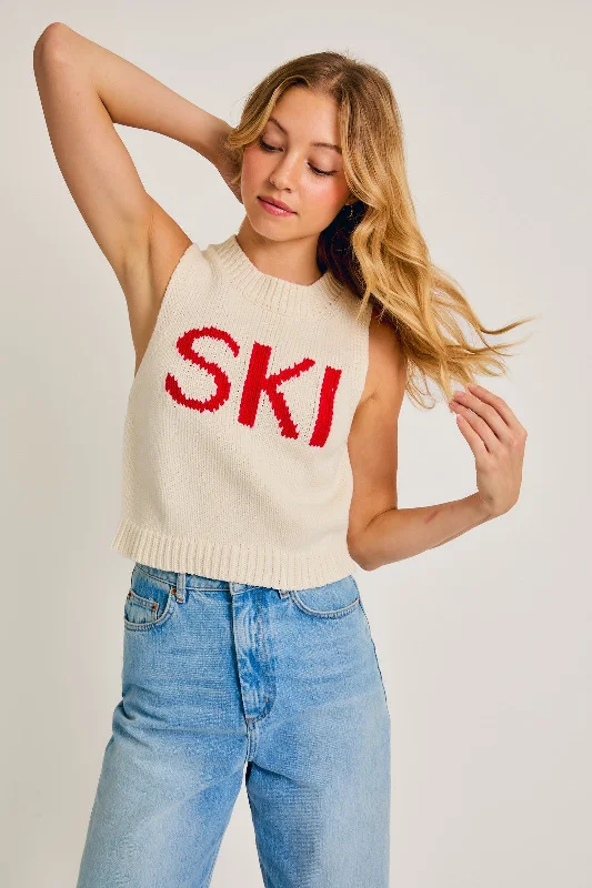 Just Ski Sweater Modern Contemporary Chic