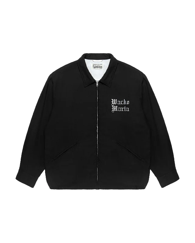 Vietnam Jacket (Type-3) - Black Zippered Jacket Buttoned Jacket Snapped Jacket