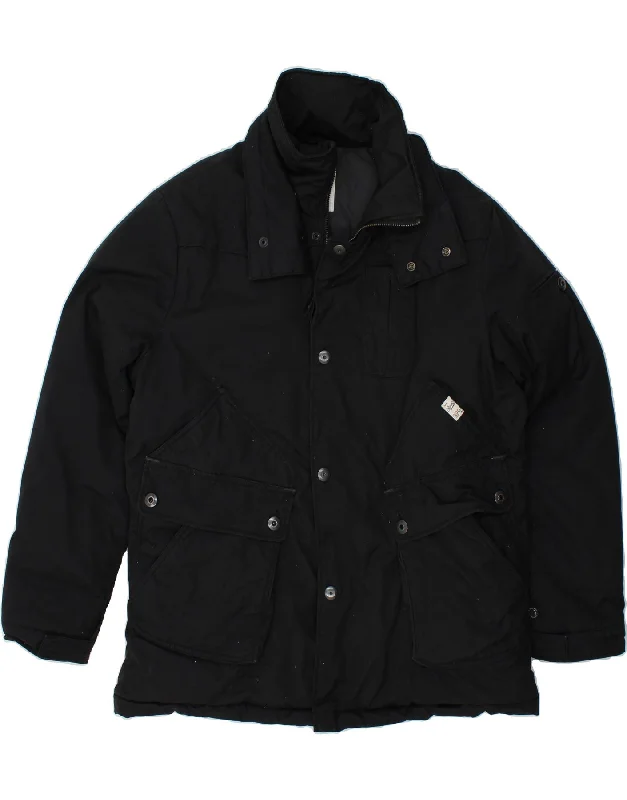 G-STAR Mens Padded Jacket UK 44 2XL Black Polyester Quilted Jacket Puffer Jacket Insulated Jacket