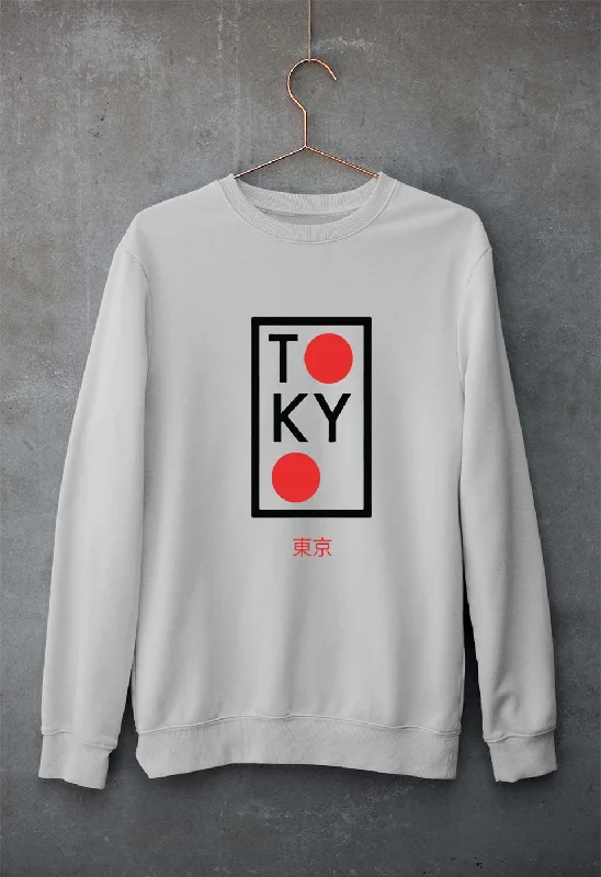 Tokyo Unisex Sweatshirt for Men/Women Hoodie with Pocket Utility Practical