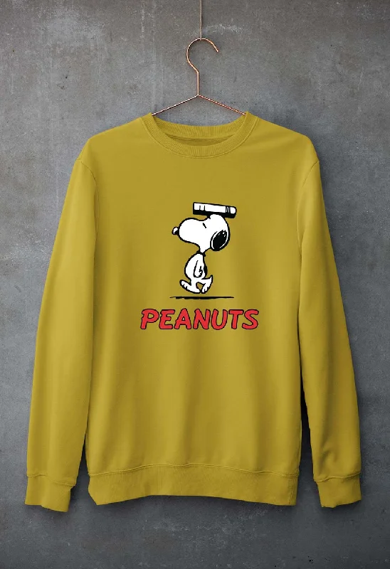 Peanuts Snoopy Unisex Sweatshirt for Men/Women Hoodie with Camouflage Military Edgy