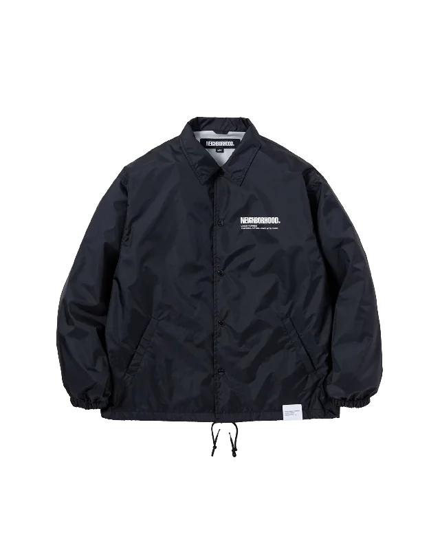 Windbreaker Jacket - Black Herringbone Jacket Checkered Jacket Solid Jacket