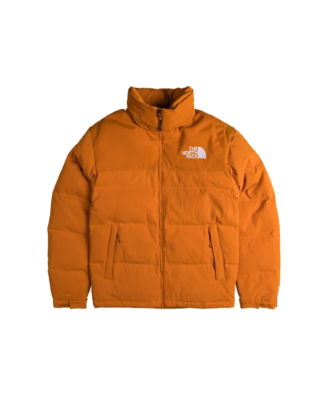 1992 Ripstop Nuptse Jacket - Desert Rust Zip Front Button Front Snap Front