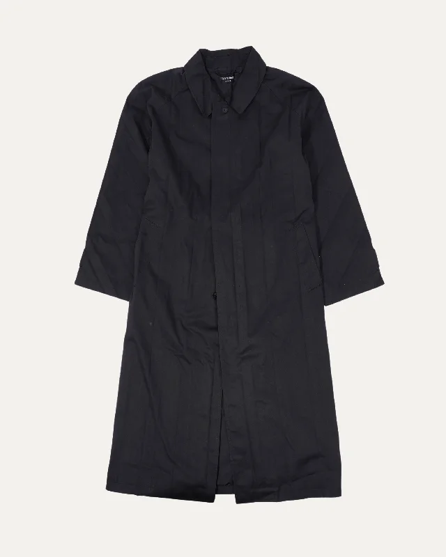 Pleated Trench Coat Trench Wool Cashmere