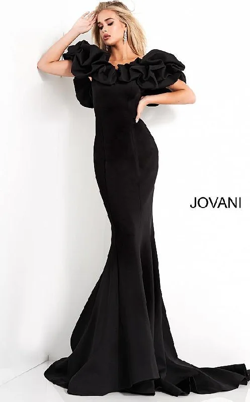 Jovani 04368 Long Off the Shoulder Evening Dress Tunics Timeless classic