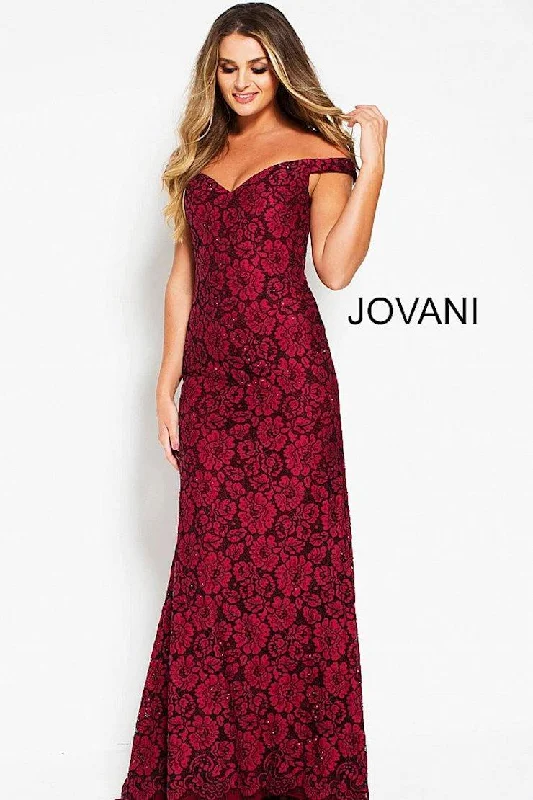 Jovani 53208 Long Formal Off Shoulder Evening Dress Tunics Gym athletic