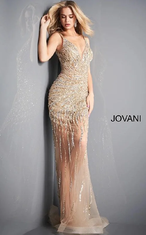 Jovani 02504 Sleeveless Long Evening Dress Tunics Timeless classic