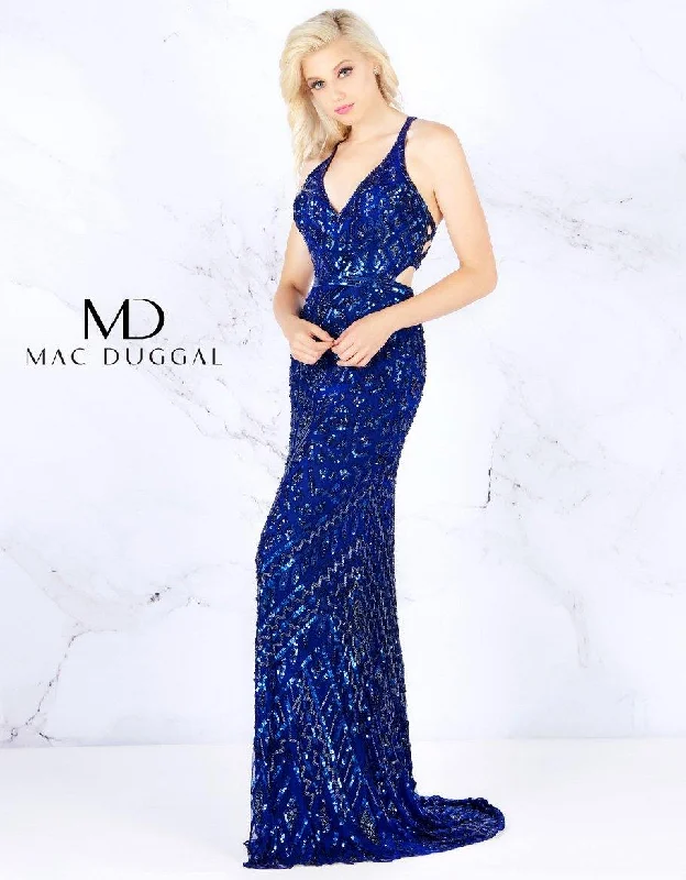 Mac Duggal 4875 Prom Long Formal Evening Dress Tunics Business professional