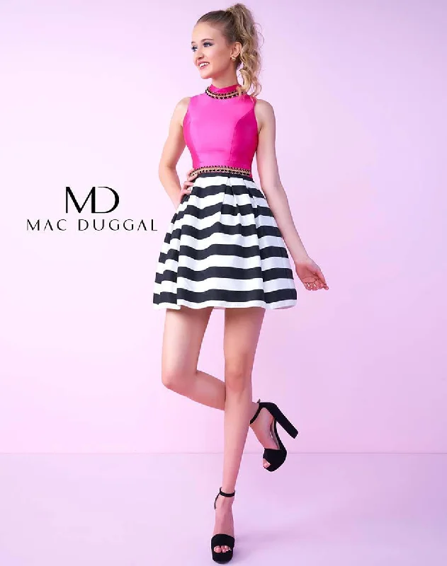 Mac Duggal 30123 Short Cocktail Party Dress Tunics Trousers formal