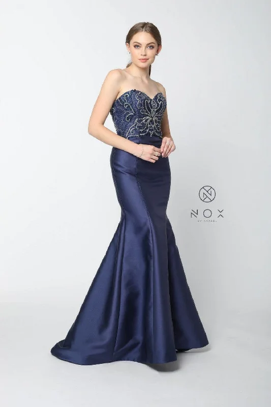 Sexy Formal Long Prom Gown Evening Dress Pencil Length Work