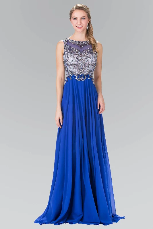 Prom Long Sleeveless Beaded Chiffon Evening Dress Tunics Cozy soft