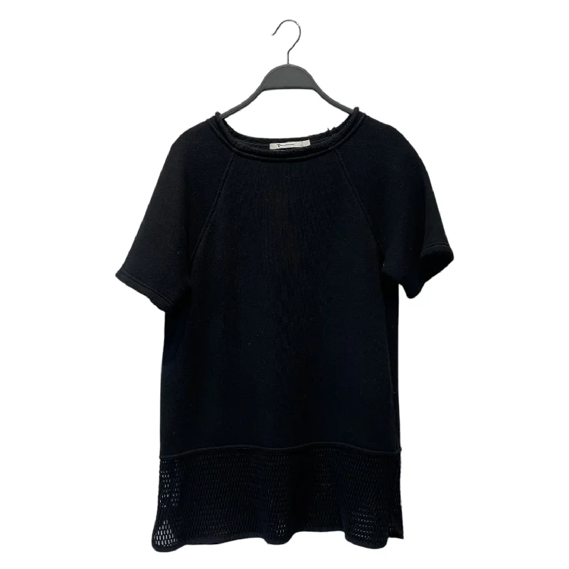 Alexander Wang/LS Shirt/M/Cotton/BLK/ Nylon Fabric Polyester Fabric Spandex Fabric