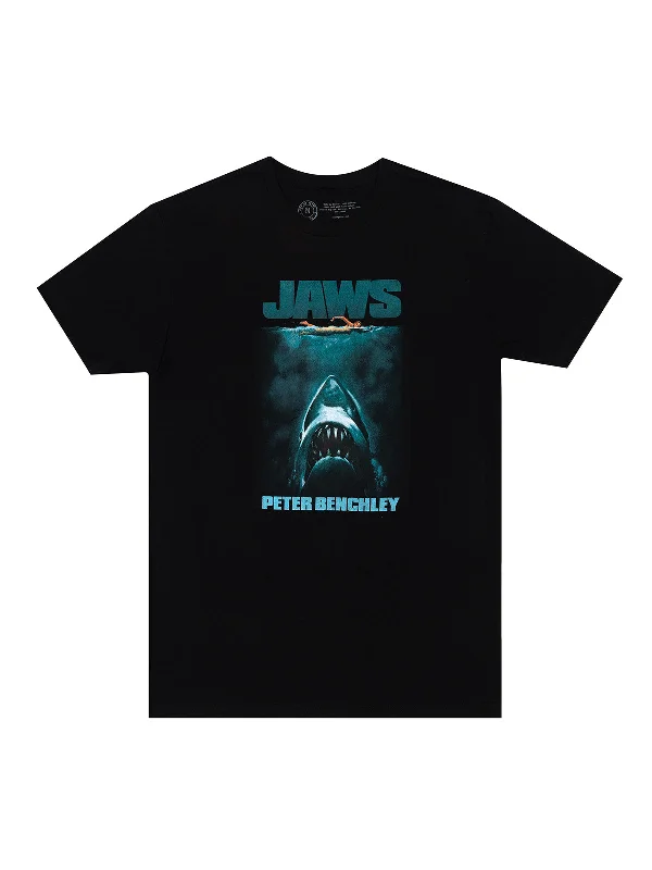 Jaws (50th Anniversary) Unisex T-Shirt Asymmetrical Pockets Print