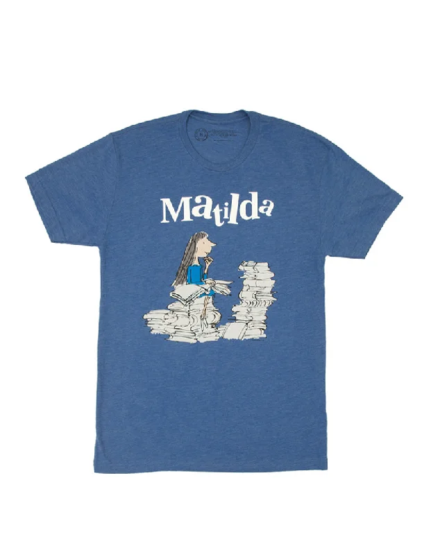 Matilda Unisex T-Shirt Mesh Blend Leather Blend Suede Blend