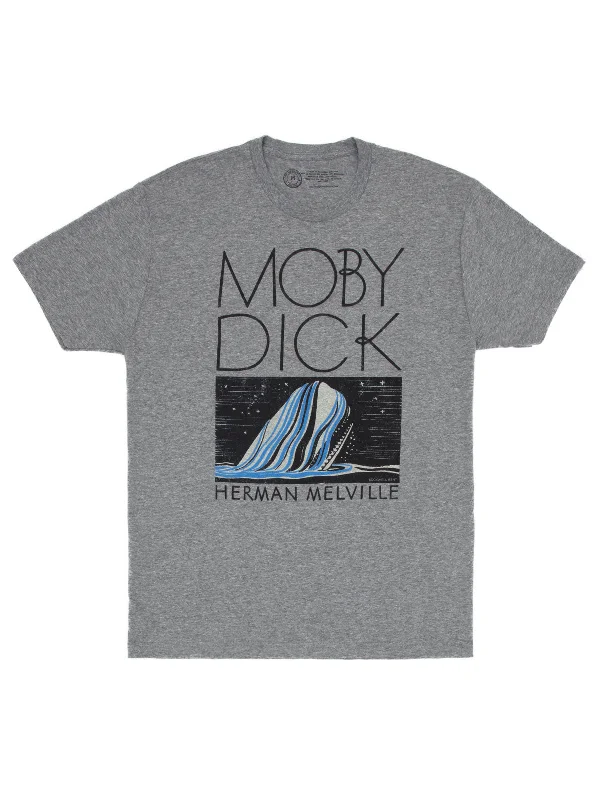 Moby-Dick Unisex T-Shirt Beaded Sequined Faux Fur