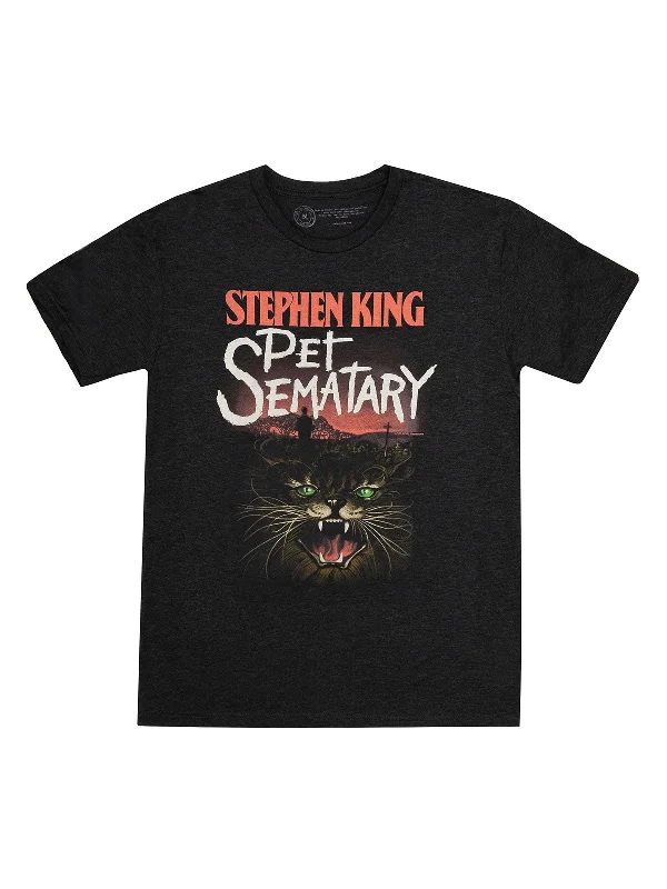 Pet Sematary Unisex T-Shirt Chenille Blend Fleece Blend Nylon Blend