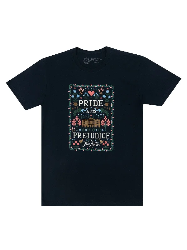 Pride and Prejudice (Puffin in Bloom) Unisex T-Shirt Layered Multi-layer Single Layer