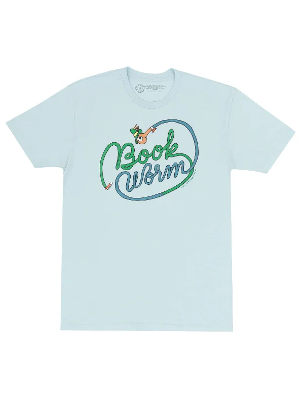 Richard Scarry Bookworm Unisex T-Shirt Mesh Canvas Denim