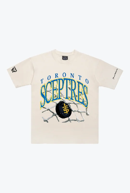 Toronto Sceptres Heavyweight T-Shirt - Ivory Front Pockets Side Pockets Patch Pockets