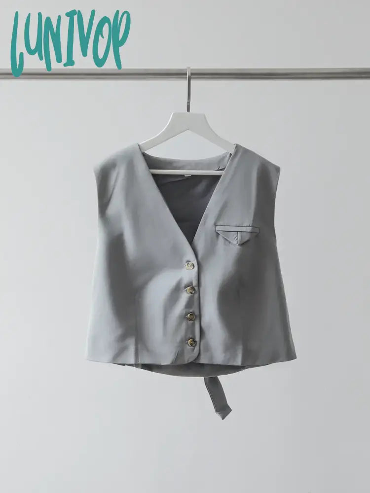 Gray Vest