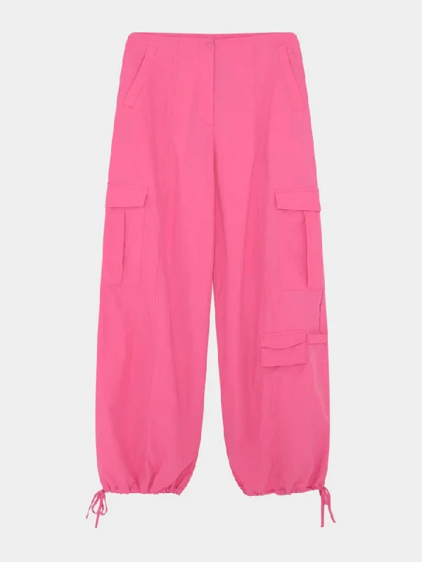 2NDDAY 2ND Edition George Cargo Trousers Coral Blush Trousers cozy soft