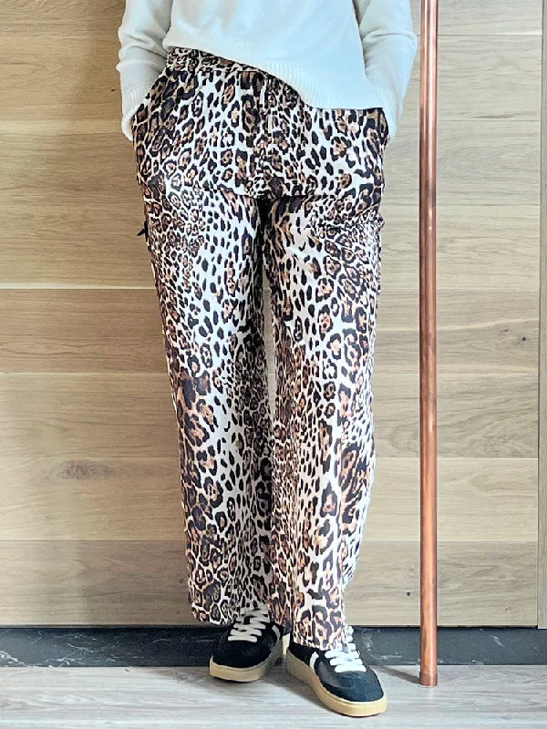 ACL Leopard Print Trousers Trousers luxurious premium