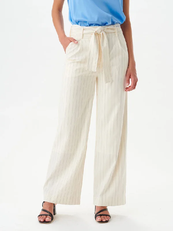 Dea Kudibal Regitze Wide Leg Trousers Cream Trousers luxurious high-end